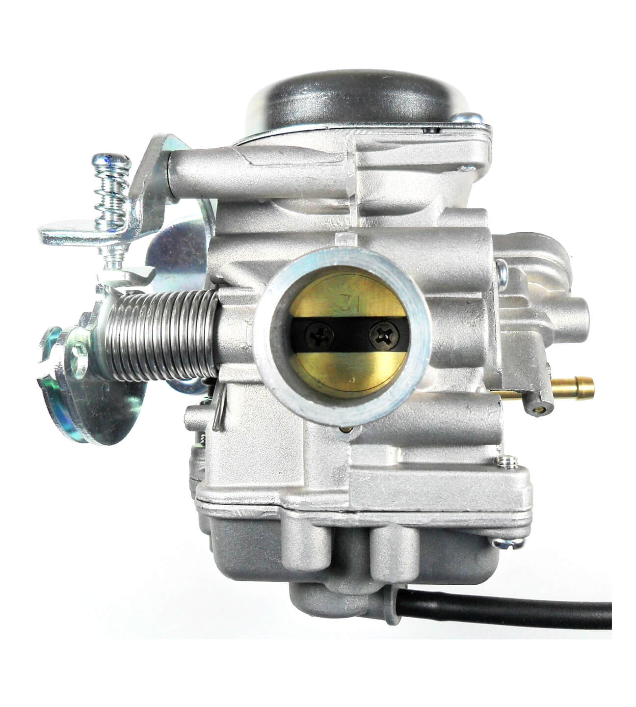 TK Carburetor & Throttle Cable Fits Yamaha Raptor 90 ATV's (2009-2013)(Manual Choke)